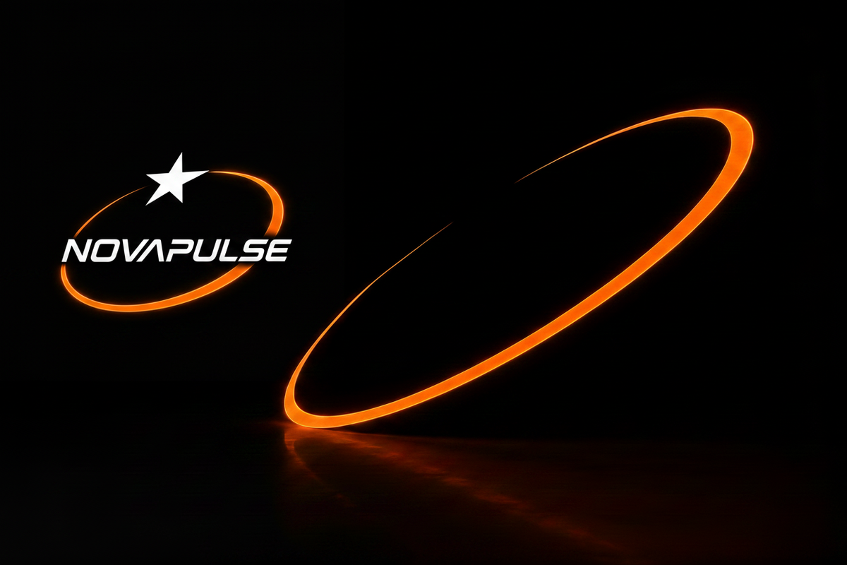 NovaPulse Homepage Hero - Logo Only No Text