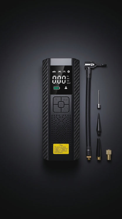 NovaPulse Portable Tire Inflator – 150 PSI Cordless Air Compressor